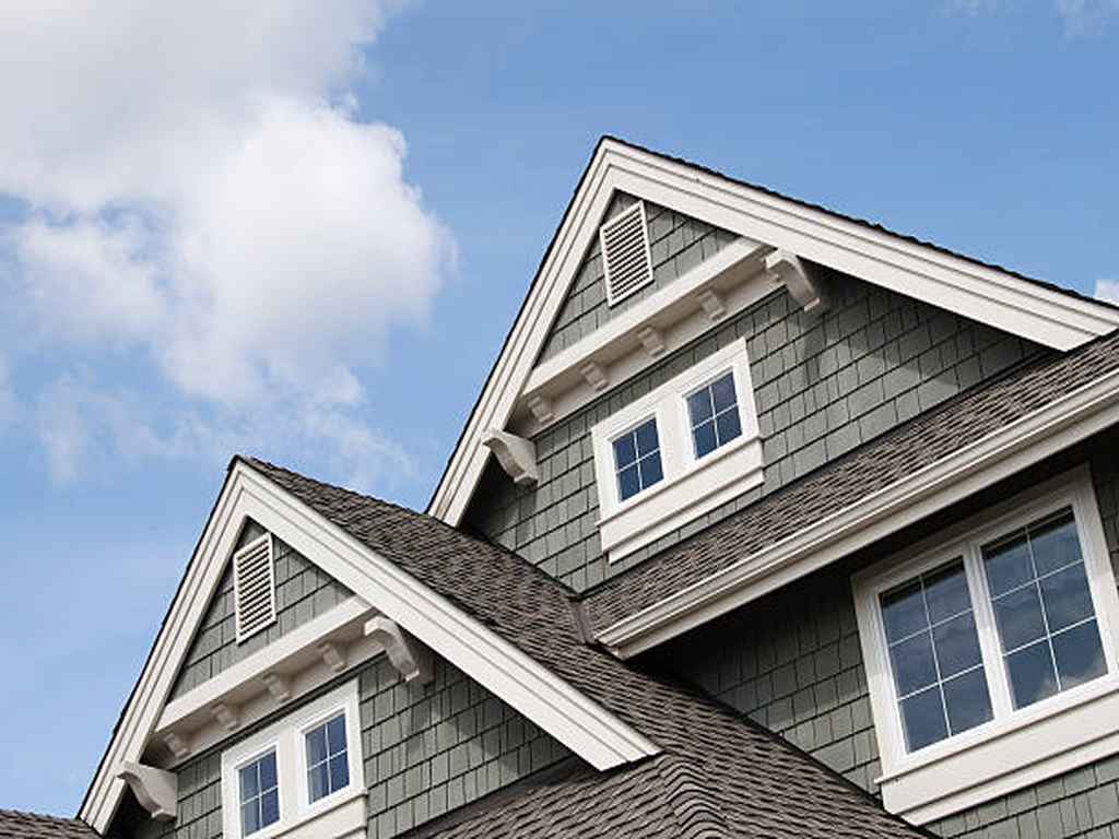 residential home with asphalt roof