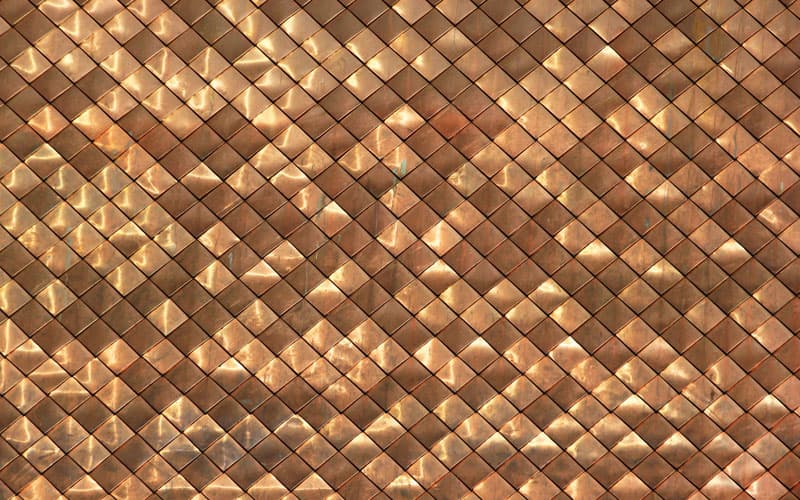 Copper Metal Roofing round rock