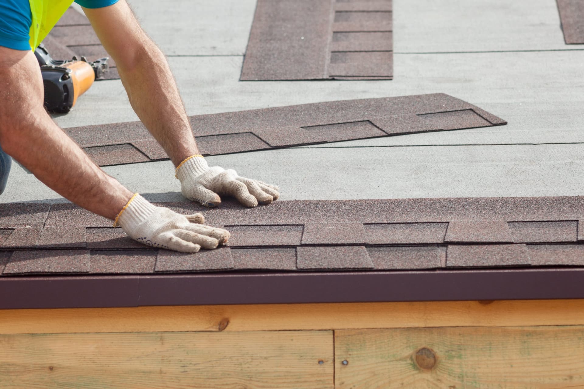 Roof Installation on top of roof deck