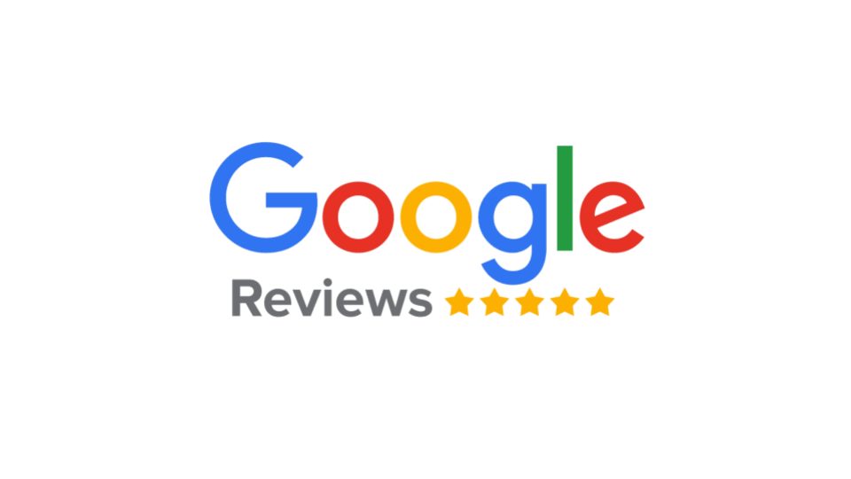 Google five-star rating logo showing Rhino Roofers as a top-ranked roofing company in San Antonio and Austin, Texas