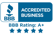 BBB accredited business, five-star rated