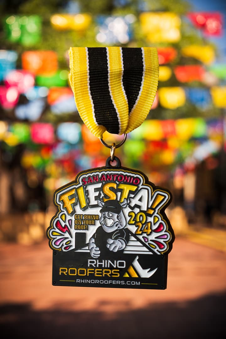 2024 Fiesta Medal Rhino Roofers