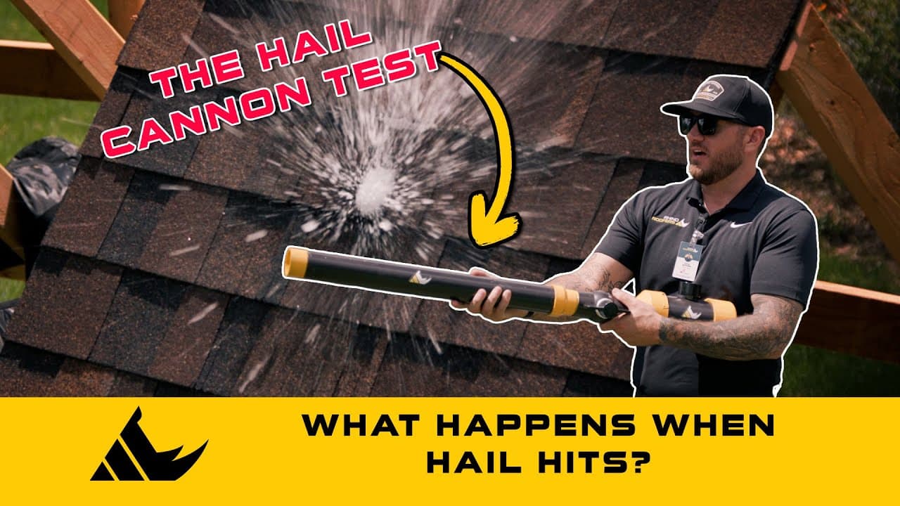 Hail Damage Roof San Antonio