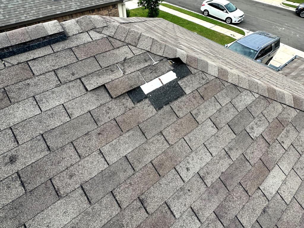 wind damage roof fix san antonio