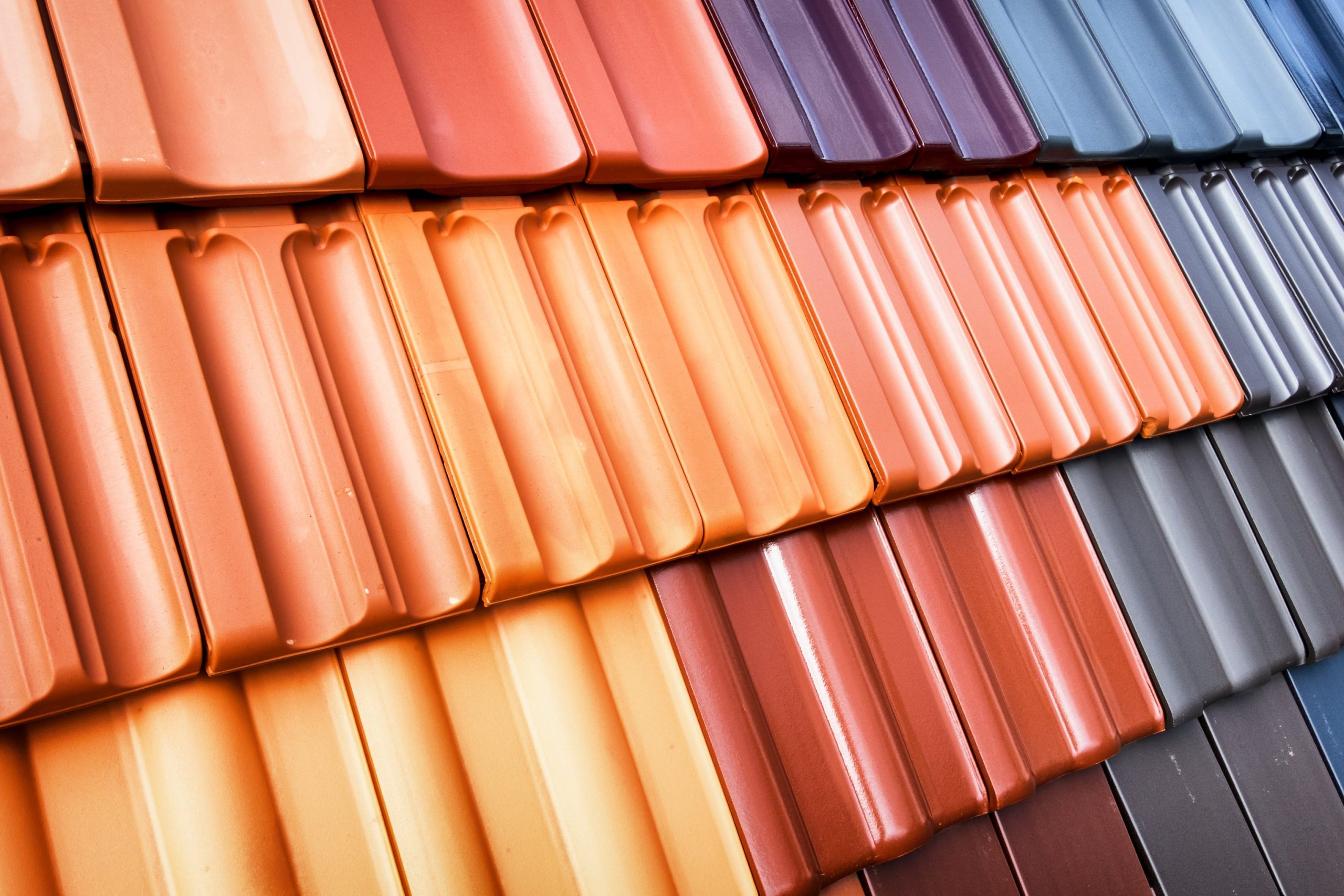 different tile roofing colors