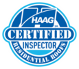 HAGG certified inspector residential roofs