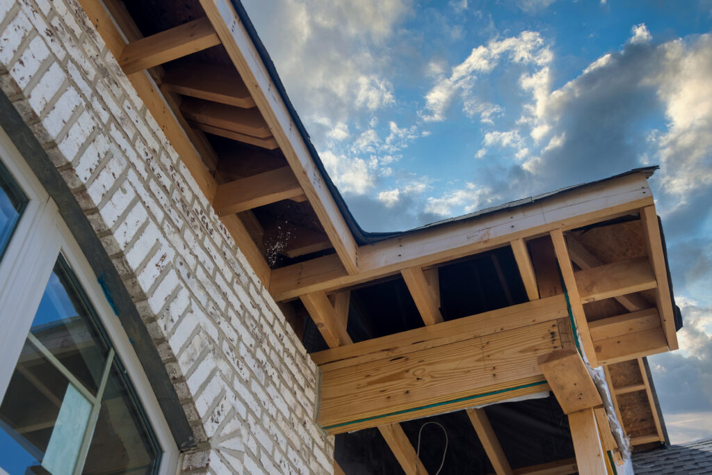 soffit vent in progress