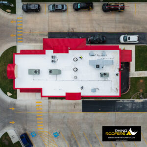 San Antonio Commercial roof coating repair