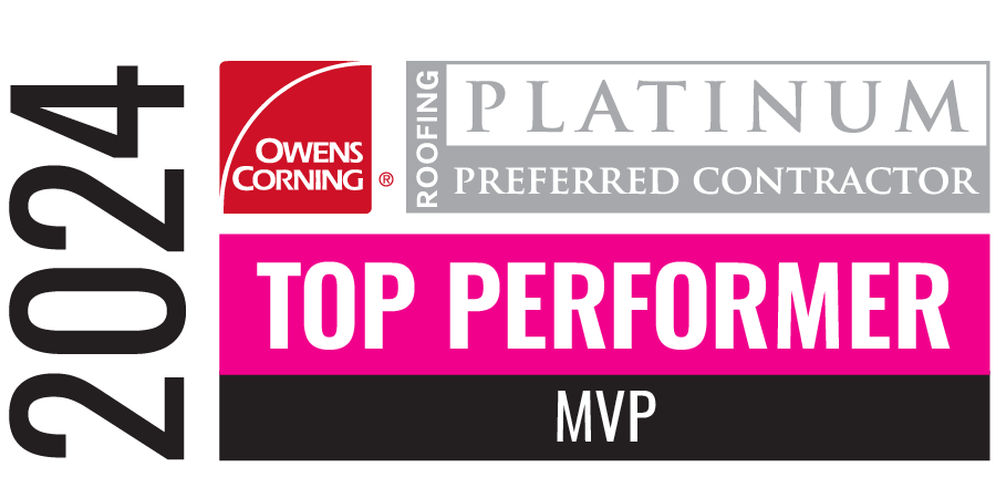 Rhino Roofers 2024 Owens Corning Top Performer MVP Award