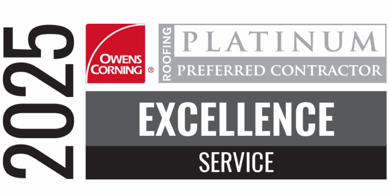 Rhino Roofers 2025 Owens Corning Excellence in Service Award