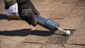 storm damage roof inspection in Austin